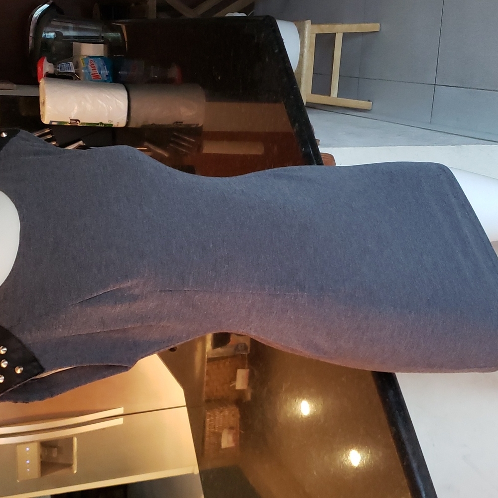 Grey mini dress